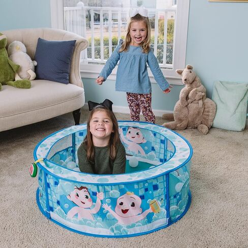 مركز اللعب CoComelon Bath Time Sing Along Play Center - خيمة Ball Pit مع 20 كرة لعب إضافية وموسيقى - Sunny Days Entertainment in Kuwait