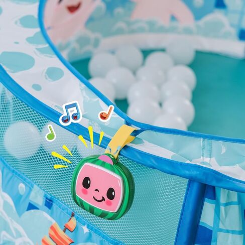مركز اللعب CoComelon Bath Time Sing Along Play Center - خيمة Ball Pit مع 20 كرة لعب إضافية وموسيقى - Sunny Days Entertainment in Kuwait