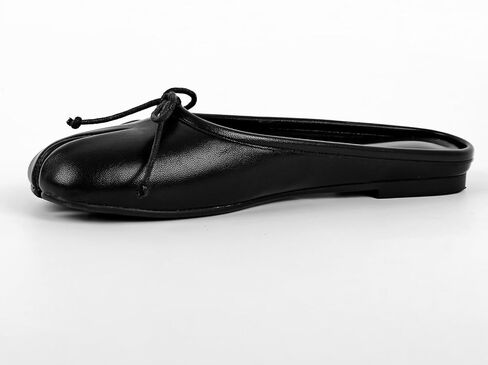حذاء VERISSON Tabi Flats للنساء لطيف بعقدة على شكل فيونكة حذاء كاجوال أنيق بتصميم مفتوح عند أصابع القدم in Kuwait