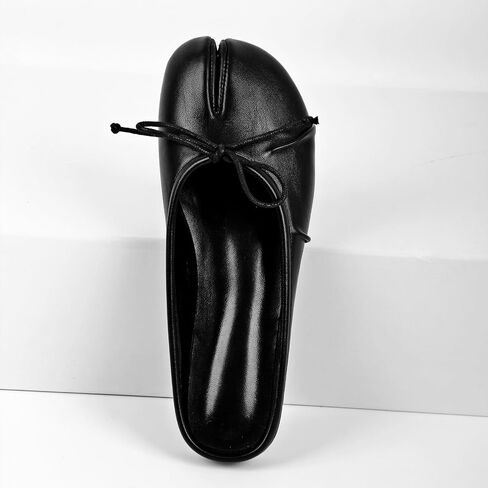 حذاء VERISSON Tabi Flats للنساء لطيف بعقدة على شكل فيونكة حذاء كاجوال أنيق بتصميم مفتوح عند أصابع القدم in Kuwait