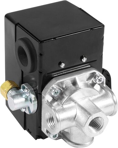 23474570 Pressure Switch Two Stage Compressor 135-175 PSI Fit for Ingersoll-Rand Air Compressor Pressure Switch 2340, 2475, 2545, 7100 W/Unloader and On/Off in Saudi Arabia
