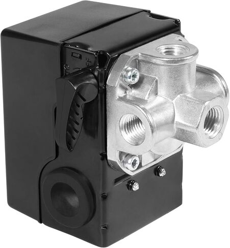 23474570 Pressure Switch Two Stage Compressor 135-175 PSI Fit for Ingersoll-Rand Air Compressor Pressure Switch 2340, 2475, 2545, 7100 W/Unloader and On/Off in Saudi Arabia