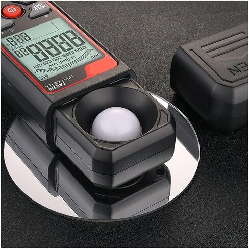 TA631A/B Didital Light Meter, Photography Light Meter, Illuminometer 300000LUX, Lux/FC Measurement, Photometer, Environmental Tester (Color : TA631B) in Saudi Arabia