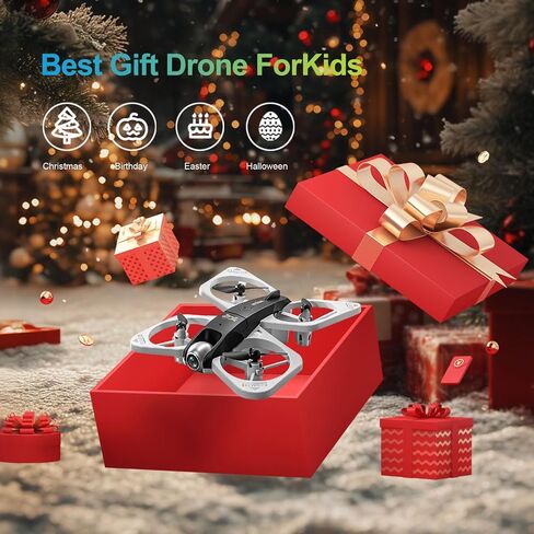 S3 WiFi FPV 6-Axis Gyro & 360° Flip Drone with 480P HD Camera for Beginners (White) in Saudi Arabia