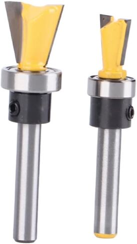 Dovetail Bit, Woodworking Router with Bearing, Portable 1/4in Shank, for Composite, Plywood, Hardwood, Softwood in Saudi Arabia