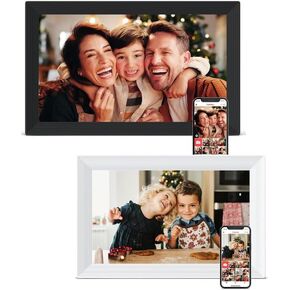 إطار صور رقمي من Frameo مكون من قطعتين، قطعة واحدة 10.1 بوصة 1280 * 800 إطار صور رقمي ذاكرة 32 جيجابايت، قطعة واحدة إطار صور 15.6 بوصة ذاكرة إلكترونية 32 جيجابايت، شاشة لمس 1920 * 1080، تدوير تلقائي، مشاركة صور الفيديو in Kuwait