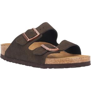 Birkenstock Unisex Slippers, Brown Mocca Soft Footbed, 10 US Women in Saudi Arabia
