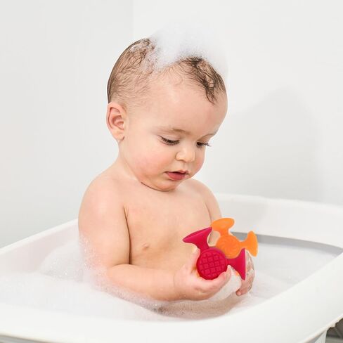48 Pack Toddler Suction Cup Bath Toys for Kids Ages 1-3, Sensory Bath Toys for High Chair Car Window and Airplane Travel Essentials, Toddler Stocking Stuffers in Saudi Arabia