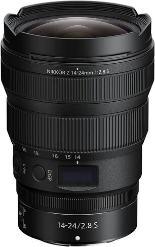 كاميرات Nikon NIKKOR Z مقاس 14-24 مم وبفتحة f/2.8 S مع عدسة تكبير احترافية Z Mount Cameras (20097) + حافظة الغطاء + مجموعة التنظيف (متجددة) in Kuwait