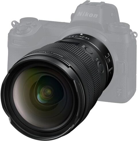 كاميرات Nikon NIKKOR Z مقاس 14-24 مم وبفتحة f/2.8 S مع عدسة تكبير احترافية Z Mount Cameras (20097) + حافظة الغطاء + مجموعة التنظيف (متجددة) in Kuwait