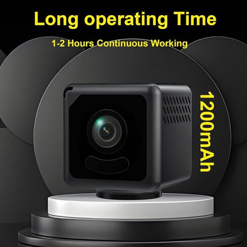 2025 Security WiFi 4K Wireless Camera, Mini HD Tiny Cameras Small Micro Nanny Cam with Motion Detection, Cloud & SD Storage, Night Vision, Wide Angle, Can No Need WiFi Cams for Home Pet Indoor Outdoor in Saudi Arabia