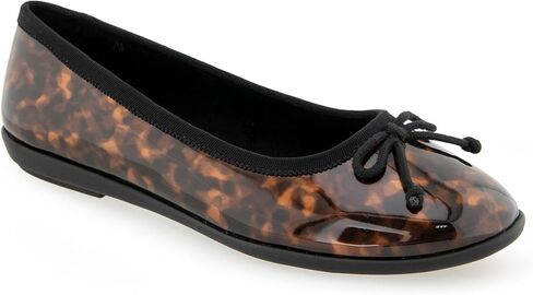 حذاء باليه مسطح للنساء من Aerosoles، حاصل على براءة اختراع Java Tortoise، 7 in Kuwait