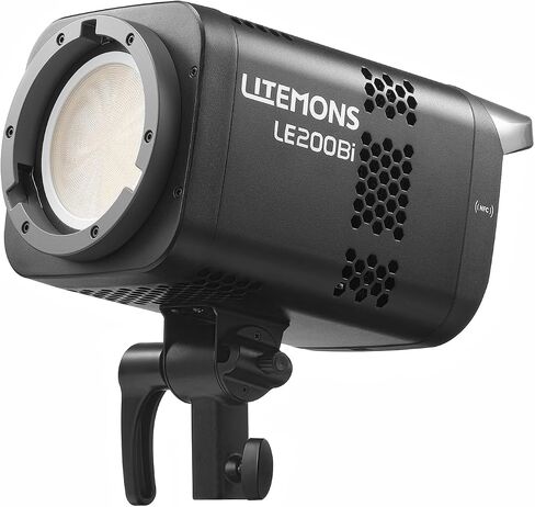 Godox LE600Bi Led Video Light 610W Godox Bowens Mount Continuous Output Lighting, 2800K~6500K, CRI 98, 11 FX Effects, Studio Light for Photography Video Recording Live Streaming (LE600Bi (Black)) in Saudi Arabia