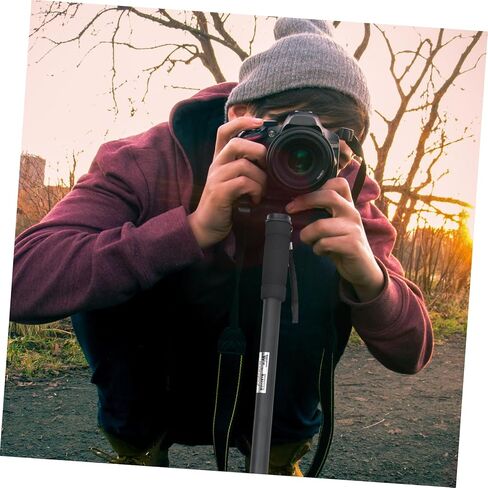 حامل Monopod من سبائك الألومنيوم المحمول من Gadpiparty للكاميرات، عصا كاميرا قابلة للطي، حامل كاميرا فيديو DSLR خفيف الوزن لعشاق التصوير الفوتوغرافي والاستخدام في الهواء الطلق in Kuwait