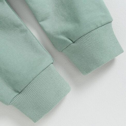 Baby Long Sleeve Top & Pants Set - Four-Tone Colorblock Top And Solid Pants for Daily Wear in Saudi Arabia