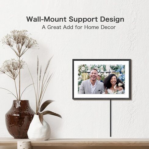 Frameo Digital Picture Frame 2 Pack, 1pc 10.1inch 1280 * 800 Digital Photo Frame 32GB Memory, 1pc 15.6 Inch Photo Frame Electronic 32GB Memory, 1920 * 1080 Touch Screen, Auto-Rotate, Share Photo Video in Saudi Arabia