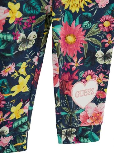 طقم سويت شيرت وسروال للفتيات الصغيرات من GUESS in Saudi Arabia