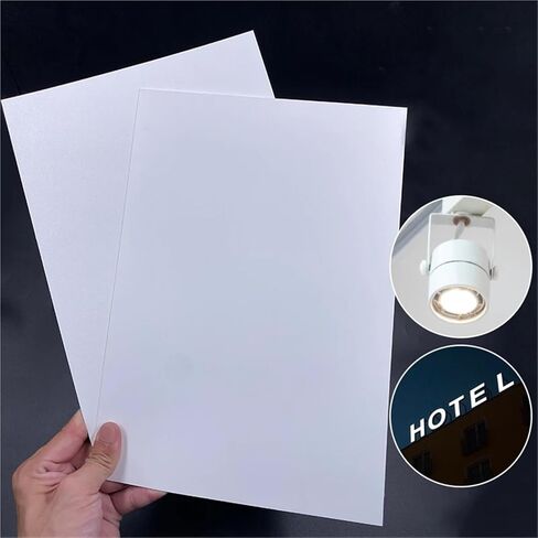 1 قطعة مع لاصق NFF-RFB1302 PC غشاء عاكس LED عاكس الإضاءة الصناعية ، غطاء كوب اللوحة الخلفية (NFF-RFB1303-300,210x297 مللي متر) in Kuwait