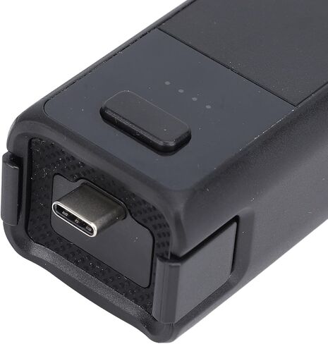 Drfeify Camera Handheld Battery Grip Extension with Fast Charging for Osmo Pocket 3 - Ideal for Outing Shoots and Interviews, Compact Design for Easy Storage in Saudi Arabia