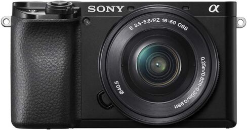 Sony Alpha a6100 APS-C Mirrorless Interchangeable-Lens Camera with 16-50mm Lens Bundle with Accessories (9 Items) in Saudi Arabia