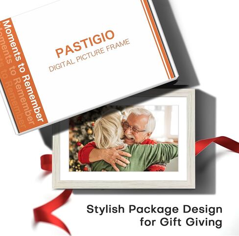 Frameo Digital Picture Frame 2 Pack, 1pc 10.1 inch Photo Frame Electronic 32GB Memory, 1280 * 800 Touch Screen, 1pc 10.1inch 1280 * 800 Digital Photo Frame 32GB Memory, Auto-Rotate, Share Photo Video in Saudi Arabia