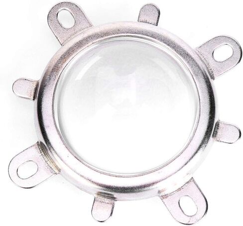 Keenso LED Lens Reflector Cup 44mm Optical Glass 50mm Fixed Bracket for 20100W LED Light, Easy to Install and Use, Suitable for Modified Lamp (Lighting Angle 60°) in Saudi Arabia