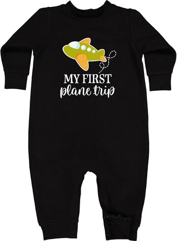 رومبير من الصوف للأطفال من Inktastic My First Plane Trip Airplane Travel in Kuwait