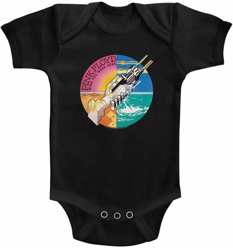 Pink Floyd Wywh Hands Black Infant Baby Creeper Snapsuit Romper in Saudi Arabia