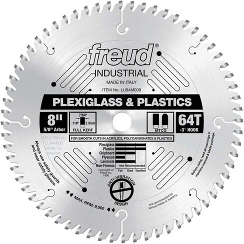 Freud LU94M008: 8" x 64T Plastic Blade in Saudi Arabia