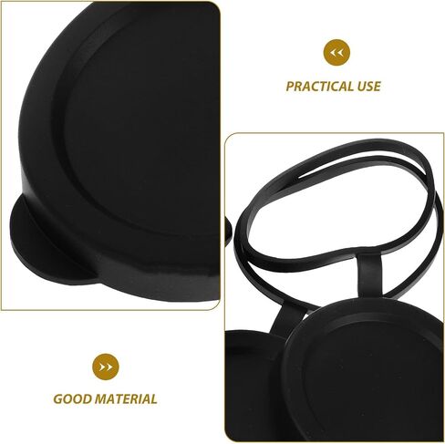 3pcs Rubber Lens Caps Eyepiece Guard for Binoculars Protective Covers Dustproof Accessories for Bird Watching Hiking Outdoor Use in Saudi Arabia
