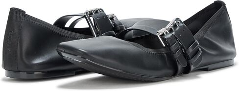 DKNY Women's Dade Ballet Flat with Double Buckle Strap Mule in Saudi Arabia