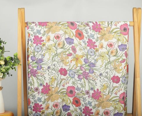 Baby Muslin Swaddle Blankets for Boys & Girls, Newborn Swaddle Set with Matching Headband Bow, 47 x 47 inches, Neutral Infant Blanket Wrap, Wildflower Pattern, 70% Viscose from Bamboo and 30% Cotton in Saudi Arabia