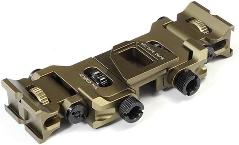 MUM/GT-14 Binocular Bridge System NVG Mount,Night Vision Goggles Night Vision Adapter,Versatile Modular Helmet Mount for PVS-14 Night Vision Monocular Or Dual Binoculars (FDE Color) in Saudi Arabia
