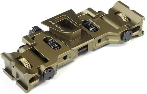 MUM/GT-14 Binocular Bridge System NVG Mount,Night Vision Goggles Night Vision Adapter,Versatile Modular Helmet Mount for PVS-14 Night Vision Monocular Or Dual Binoculars (FDE Color) in Saudi Arabia