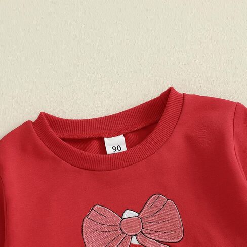 طفل فتاة عيد الميلاد الزي شجرة التطريز Crewneck البلوز مضيئة السراويل مجموعات الاطفال ملابس الخريف الشتاء in Kuwait