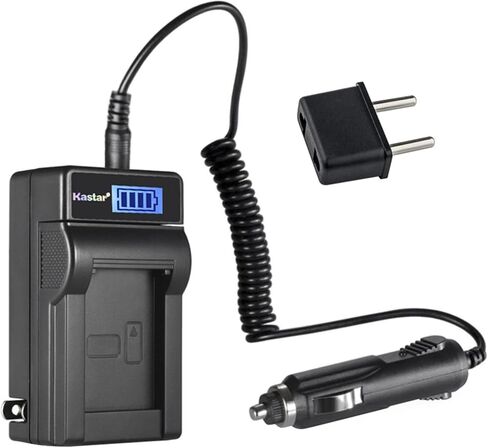 بطارية Kastar CR-V3 وشاحن تيار متردد LCD متوافق مع Olympus C-350، C-360، C-4000، C-4000Z، C-4040، C-4040Z، C-450، C-460، C-460 Zoom del Sol، C-500 Zoom، C-5050، C-5500 Sport Zoom Camera in Saudi Arabia