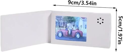 MultiFunctional 2.4Inch Photo Frame Card Video Thank You Looping Playback For Memorable Holiday Moment Digital Photo Frame in Kuwait