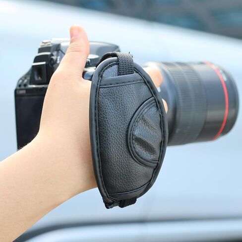 1 Piece Camera Anti-fall Wrist Straps Secure Grip Padded Hand Straps with Quick Length Adjustable Design 35 * 6cm in Saudi Arabia