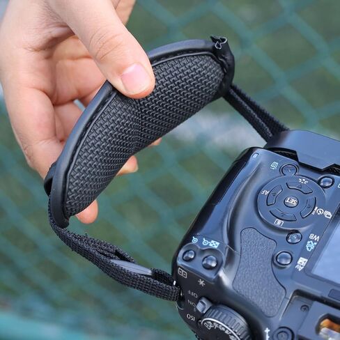 1 Piece Camera Anti-fall Wrist Straps Secure Grip Padded Hand Straps with Quick Length Adjustable Design 35 * 6cm in Saudi Arabia