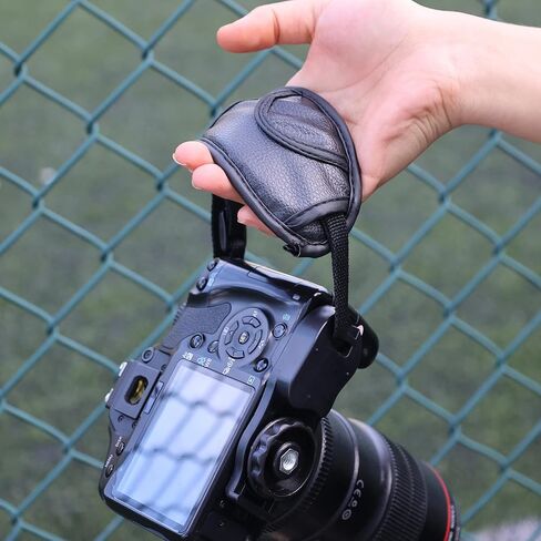 1 Piece Camera Anti-fall Wrist Straps Secure Grip Padded Hand Straps with Quick Length Adjustable Design 35 * 6cm in Saudi Arabia