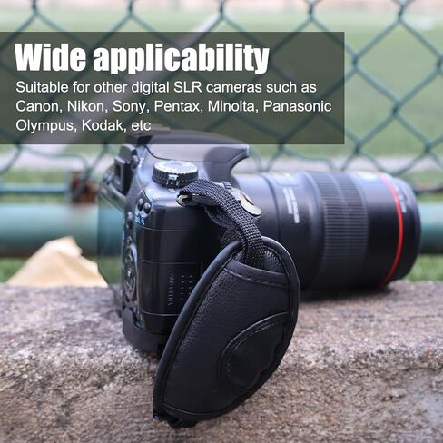 1 Piece Camera Anti-fall Wrist Straps Secure Grip Padded Hand Straps with Quick Length Adjustable Design 35 * 6cm in Saudi Arabia