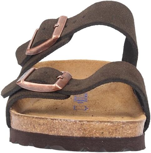 Birkenstock Unisex Slippers, Brown Mocca Soft Footbed, 10 US Women in Saudi Arabia