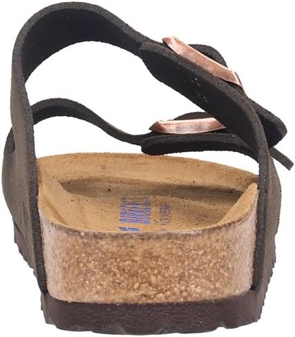 Birkenstock Unisex Slippers, Brown Mocca Soft Footbed, 10 US Women in Saudi Arabia
