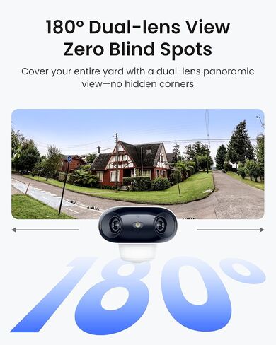 REOLINK Argus 4 Pro وArgus Eco Ultra Home Hub Kit، كاميرا أمان شمسية 4K لاسلكية في الهواء الطلق، رؤية ليلية ملونة خارج المنزل، 2.4/5 جيجا هرتز واي فاي، بدون اشتراك in Kuwait