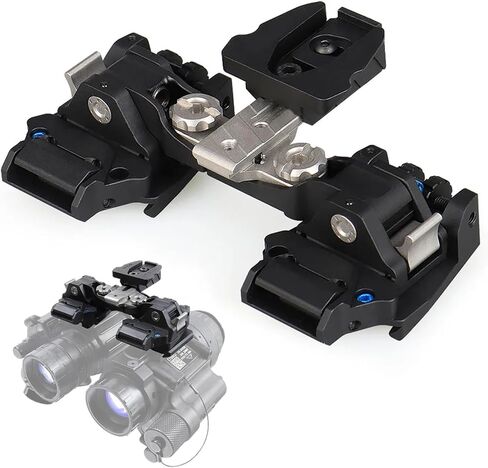Binocular Bridge NVG Mount,Night Vision Goggles Night Vision Adapter Helmet Mount for PVS-14 /PVS-18, Mum, GT-14 - Aluminum Alloy in Saudi Arabia