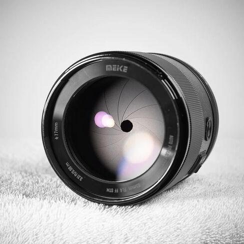 Generic Meike 85mm F1.4 إطار كامل AF فتحة كبيرة عدسة بورتريه STM محرك مناسب لسوني E in Kuwait