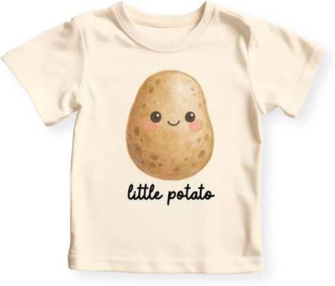 Little Potato Baby Bodysuit, Toddler, Kids T-Shirt - Cute Potato Outfit for Children Funny Potato Tee in Saudi Arabia
