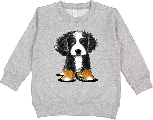 inktastic Bernese Mountain Dog Toddler Sweatshirt - KiniArt in Saudi Arabia