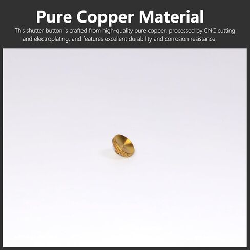 5 Pack Shutter Release Button,Pure Copper Knurled Concave Surface Camera Button for Fuji X-M5 XT50 X-T5 X-T4 X-T3 X-T2 X-T30 X-T30 II X-T20 X-T10 X100VI X100V X-E3,for Nikon DF Zf (Black) in Saudi Arabia