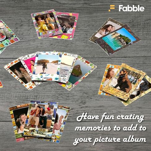 Fujifilm Instax Mini Instant Film Twin Pack 20 Sheets Bundle with 20 Decorative Sticker Frames and Camera Lens Cleaning Cloth – Perfect for Scrapbooks, Parties, and Gifts in Saudi Arabia